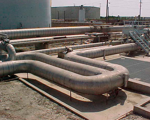 Pipeline at Refinery