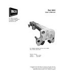 Rail Mill User Manual