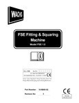 FSE 1.0 Fitting & Squaring Electric User Manual