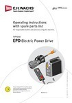 EPD Electric Power Drive Operating Instructions