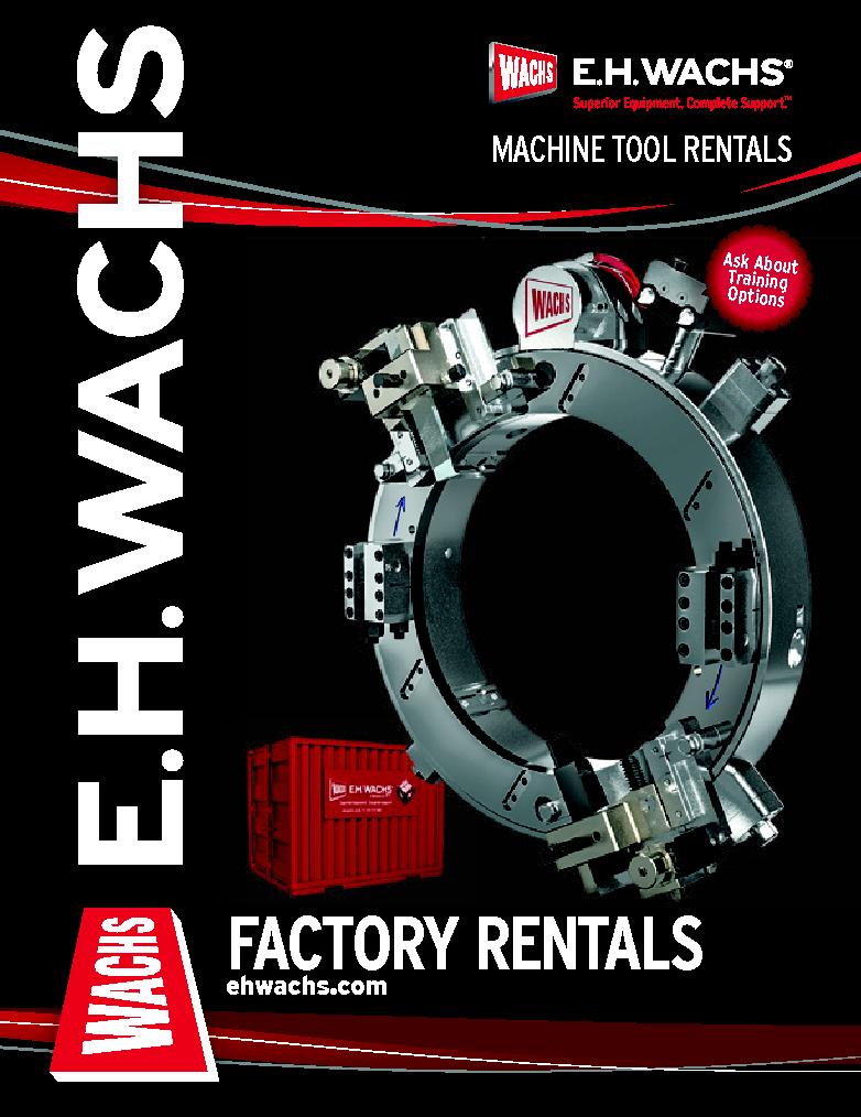 E.H. Wachs Industrial Rental Brochure
